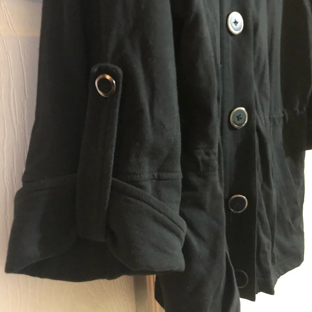 Onque Casuals • Collard Button- Up Lightweight Jacket - Picture 7 of 13